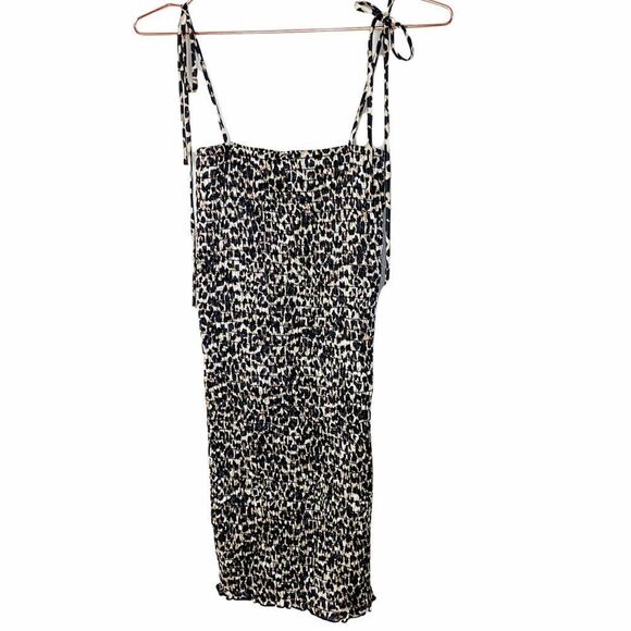 Windsor Dresses & Skirts - NWT Windsor Leopard Ruched Mini Dress Medium